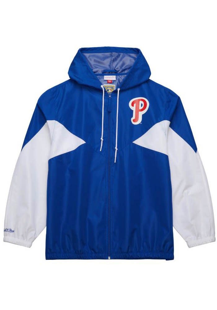 Mitchell and Ness Philadelphia Phillies Mens NAVY Ultimate Light
