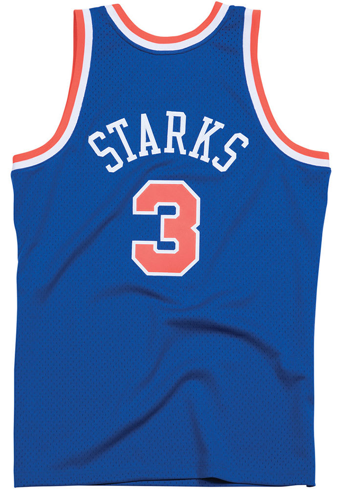 John Starks New York Knicks Mitchell and Ness ROYAL Swingman