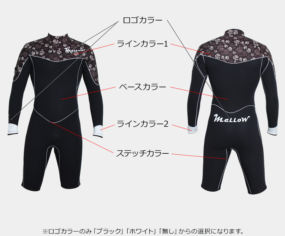 サーフィン用ウェットスーツのオーダー販売｜MELLOW