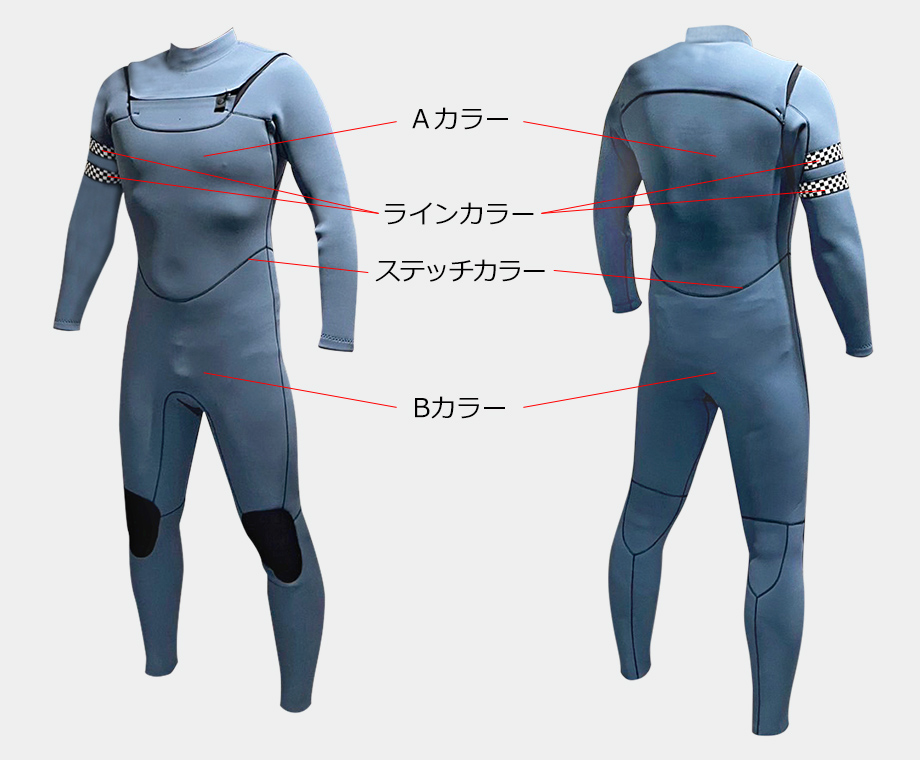サーフィン用ウェットスーツのオーダー販売｜MELLOW