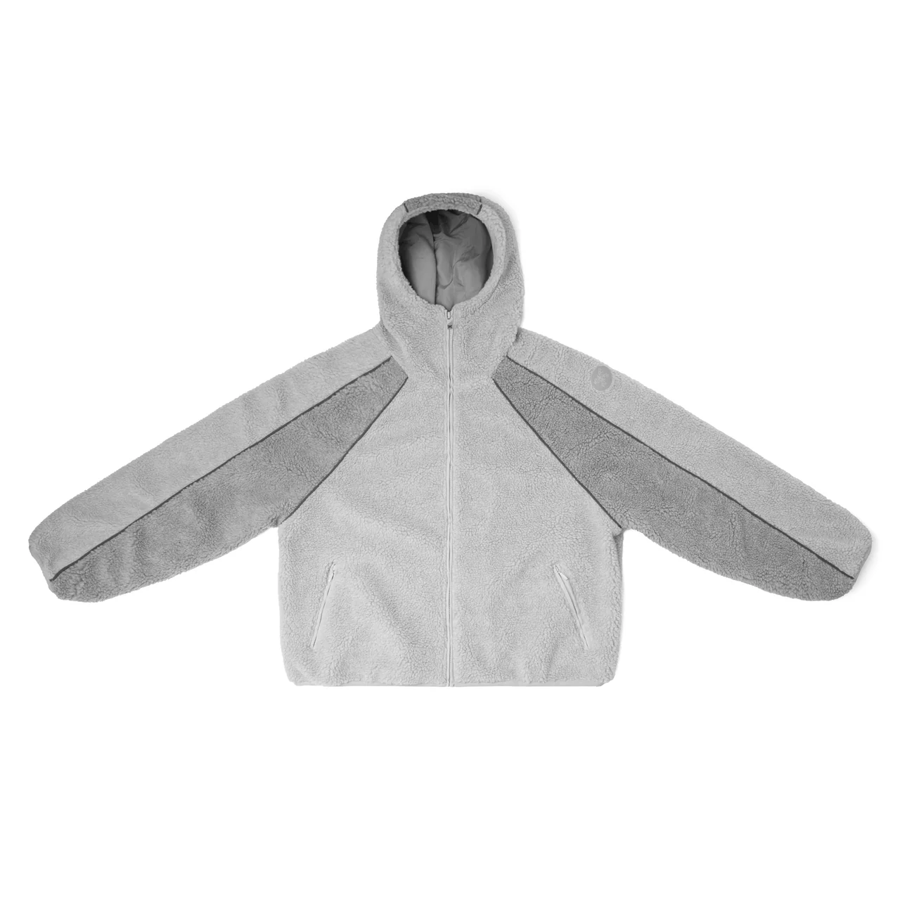 A MERTRAMERTRA Yeti Fleece (Livid) Hoodie Grey | Latest Collection