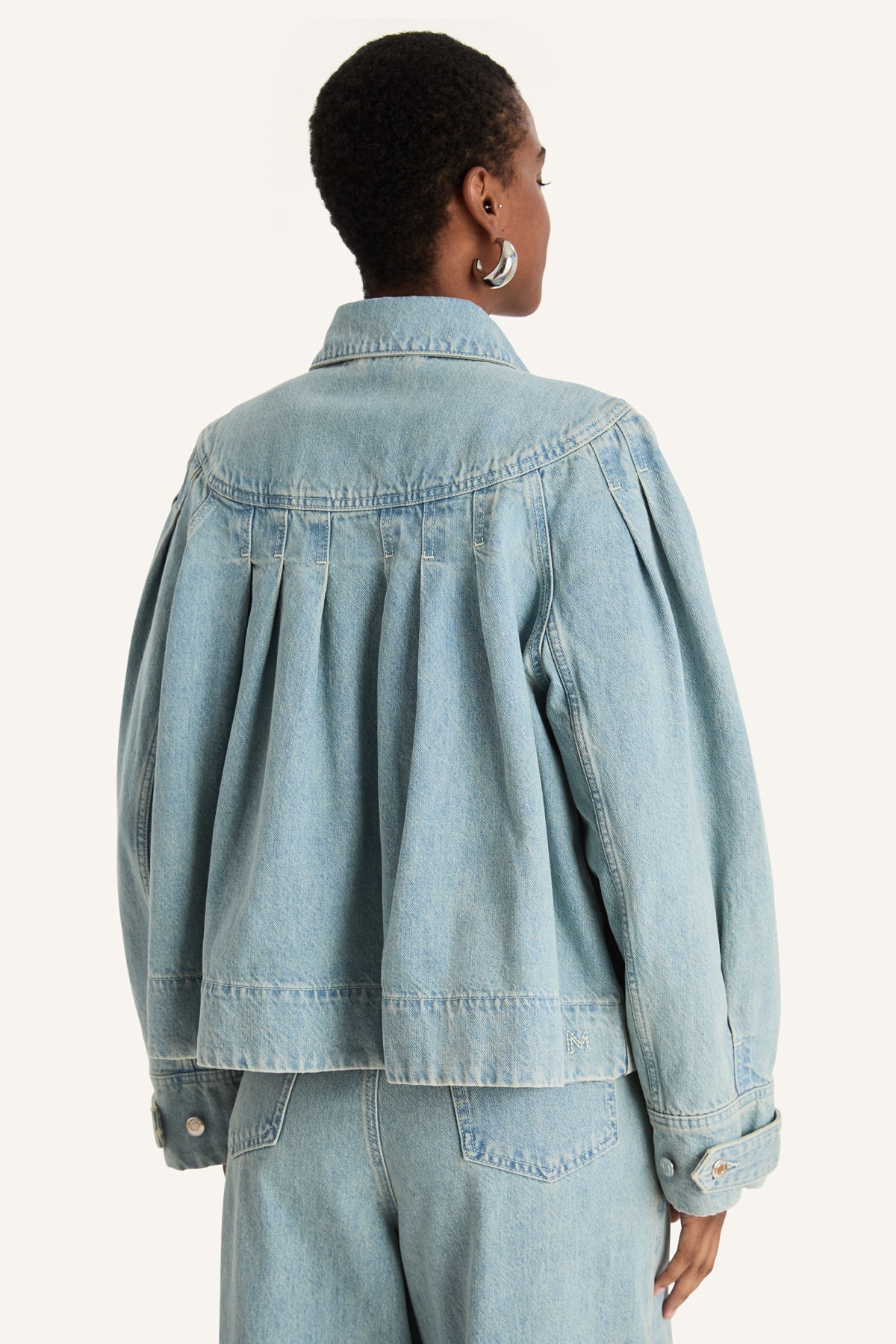 Easton Jacket in Light Wash