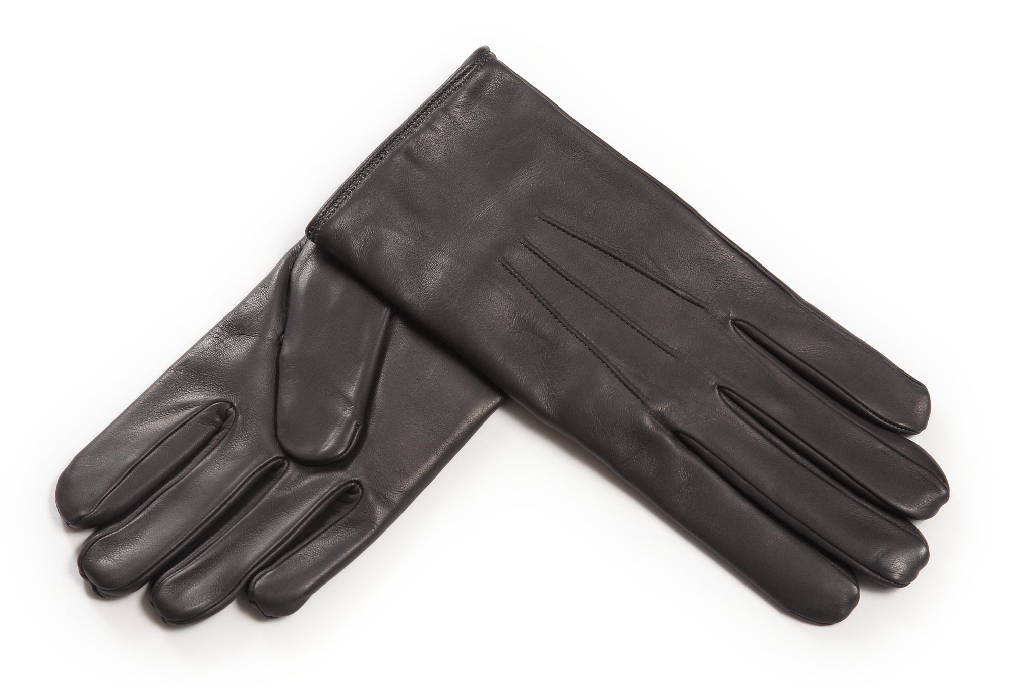 メンズ手袋◇ディアスキン◇ブラック/NERO 《ノーライニング》 – Merola