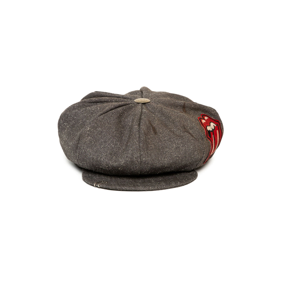 BIGGIE | Luxury Handmade News Boy Cap by Alberto Hernandez of