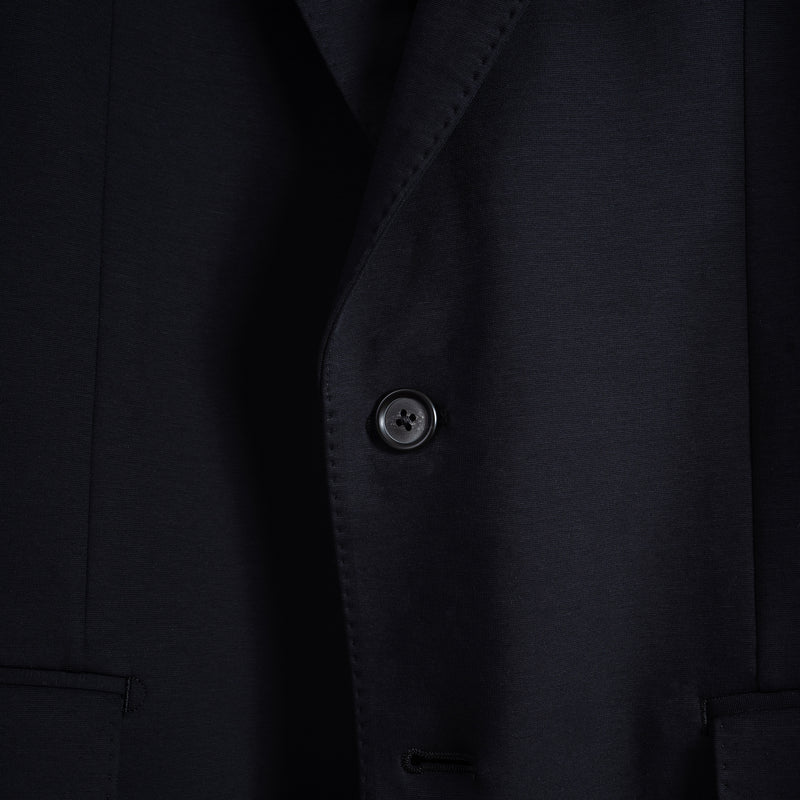 Duplex Cotton Jersey シングル2Bノッチド・トラベルジャケット コスモ