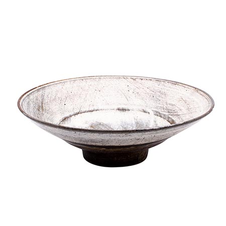 馬目隆広 マノメタカヒロ＞21cm リム鉢 スクラッチ | 茨城県笠間市