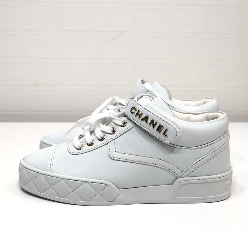 シャネル CHANEL 靴 スニーカー G45110X01000 サイズ 39 25 ホワイト