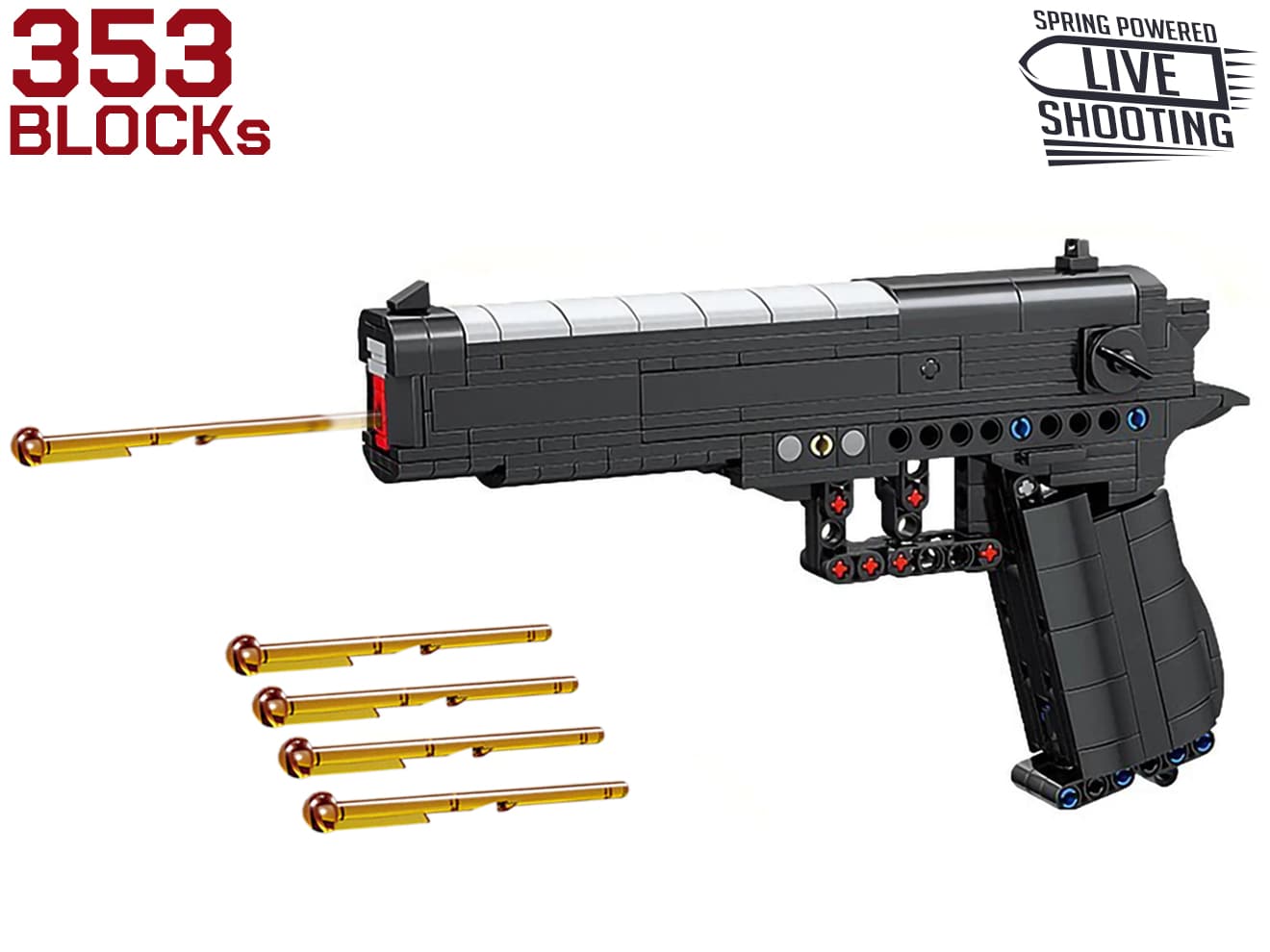 AFM ライブシューティング トイブロックガン デザートイーグル