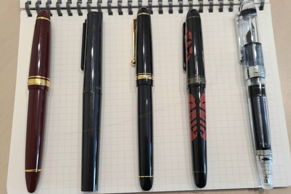 左利きの万年筆レビュー まとめ図鑑 | みつけのしろうさぎ