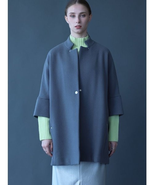 ダブルメルトンコクーンコート｜メドックの通販｜&mall（アンドモール