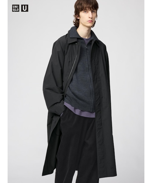 オーバーサイズステンカラーコート｜ユニクロの通販｜&mall（アンド