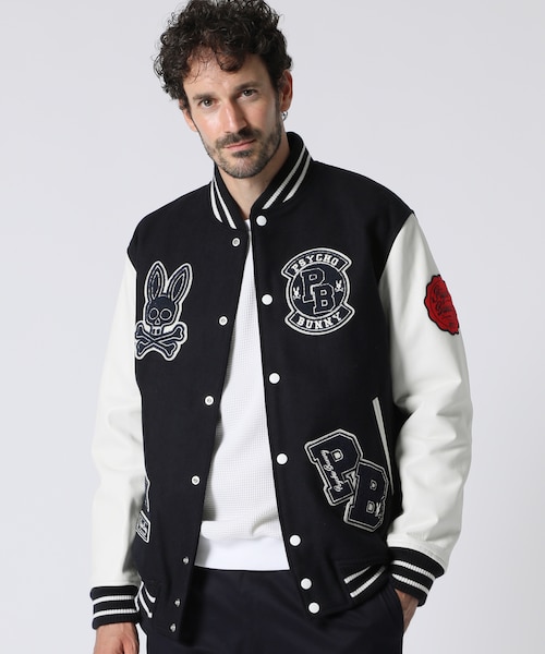 SKOOKUM × Psycho Bunny アワードジャケット｜サイコバニーの