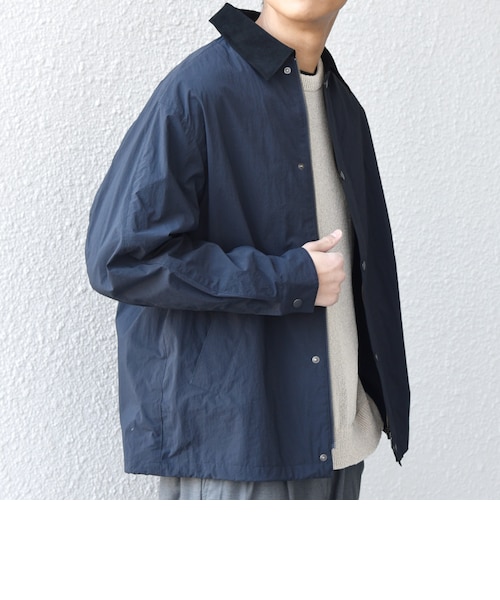 SHIPS: スーパー160'S メリノウール メルトン バーシティジャケット