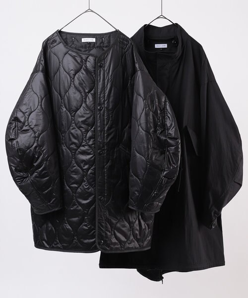 WEB限定 M-65 キルトライナー ロング/キルティングジャケット