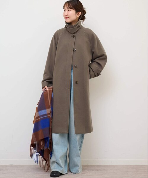尾州ウールスーパー100ステンカラーコート｜ジャーナルスタンダード