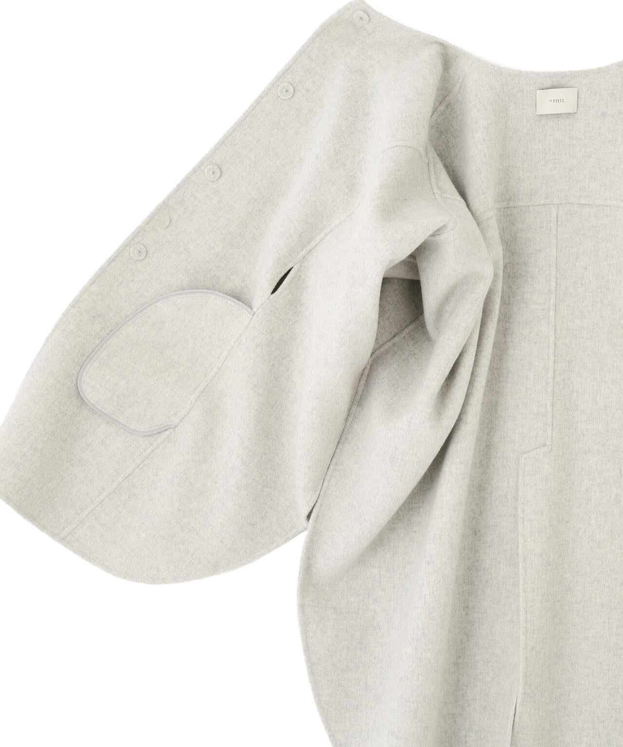 ソフトウールリバーポンチョコート | LE PHIL（ル フィル） ｜【公式