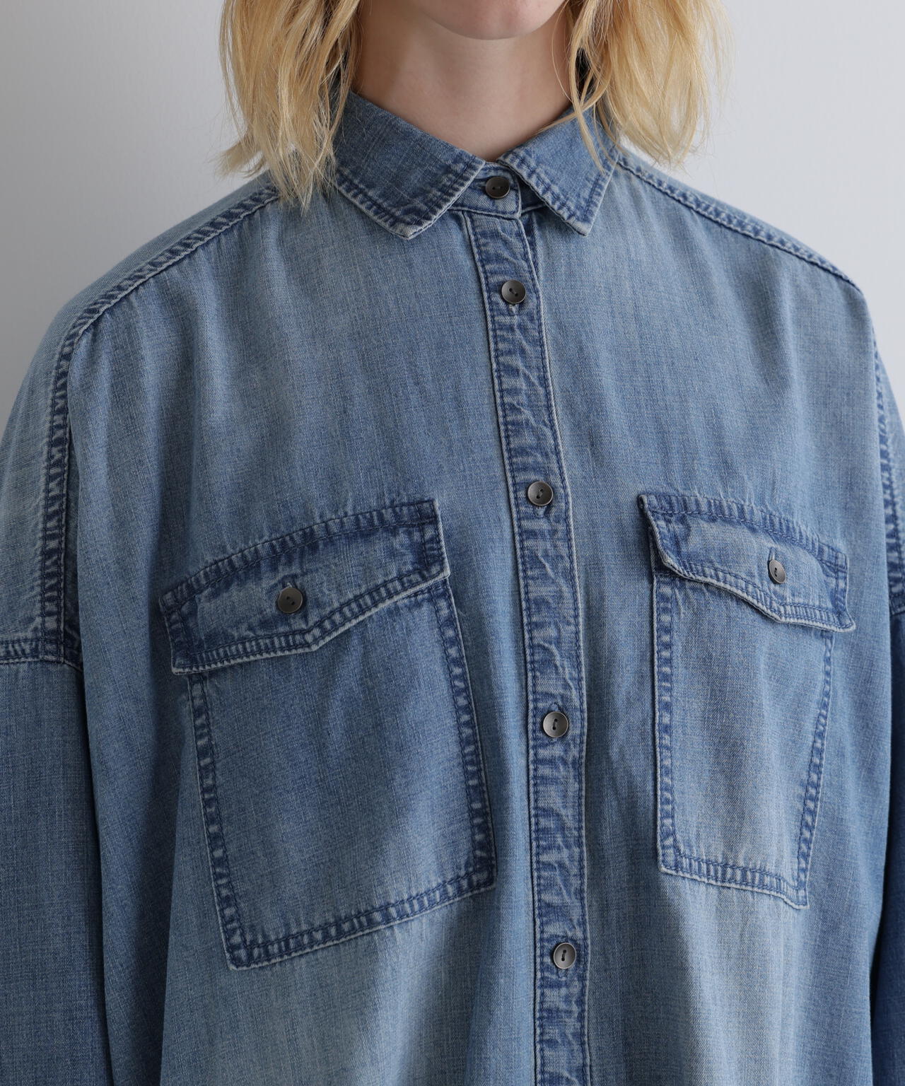 ウォッシュドデニムシャツB | LE PHIL（ル フィル） ｜【公式】通販