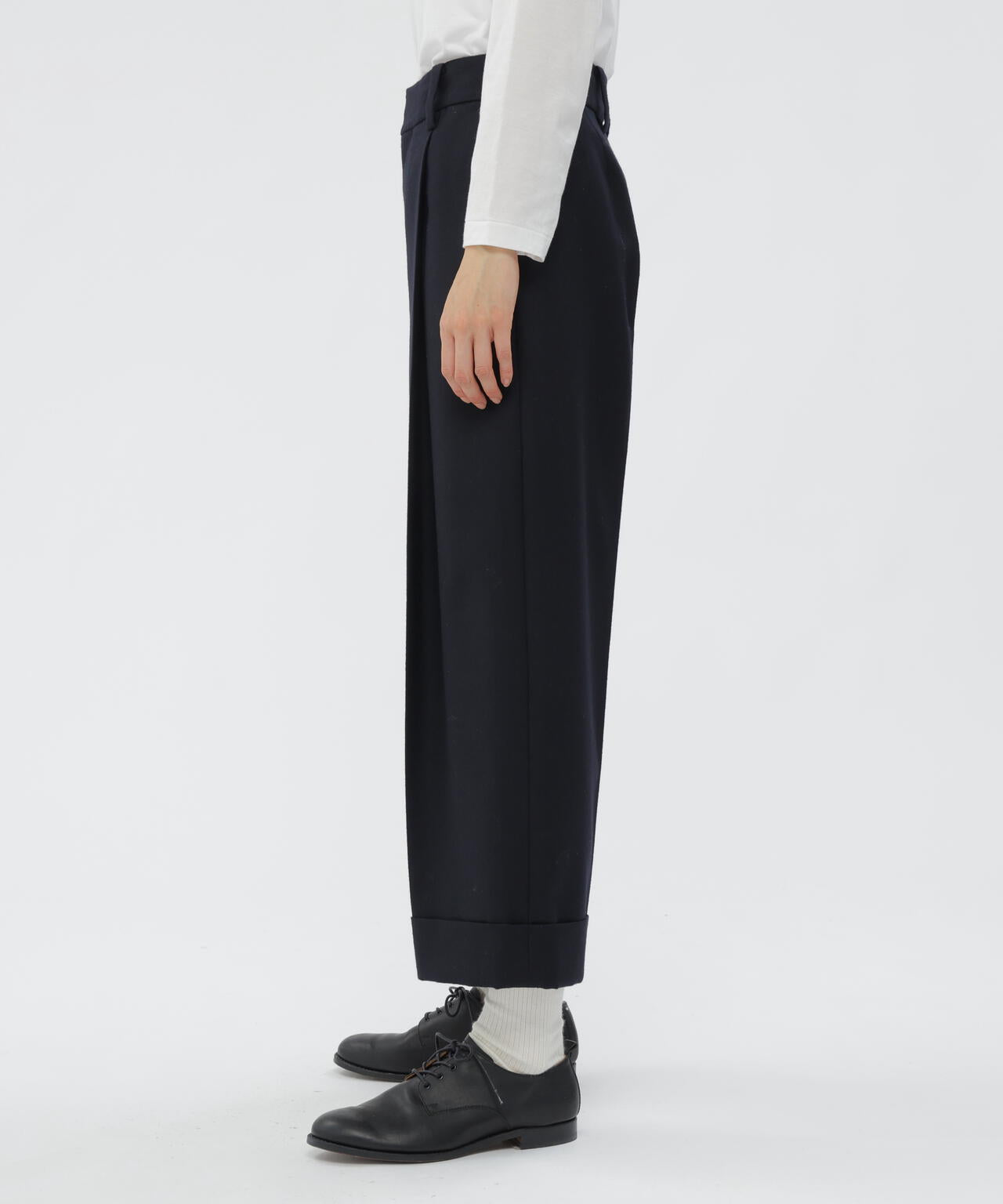 FLANNEL WOOL TROUSERS | MARGARET HOWELL（マーガレット・ハウエル