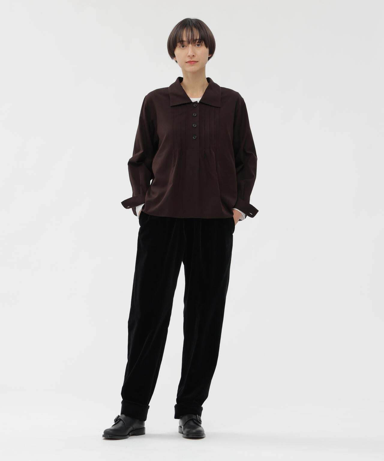 SOFT COTTON TWILL SHIRT | MARGARET HOWELL（マーガレット・ハウエル