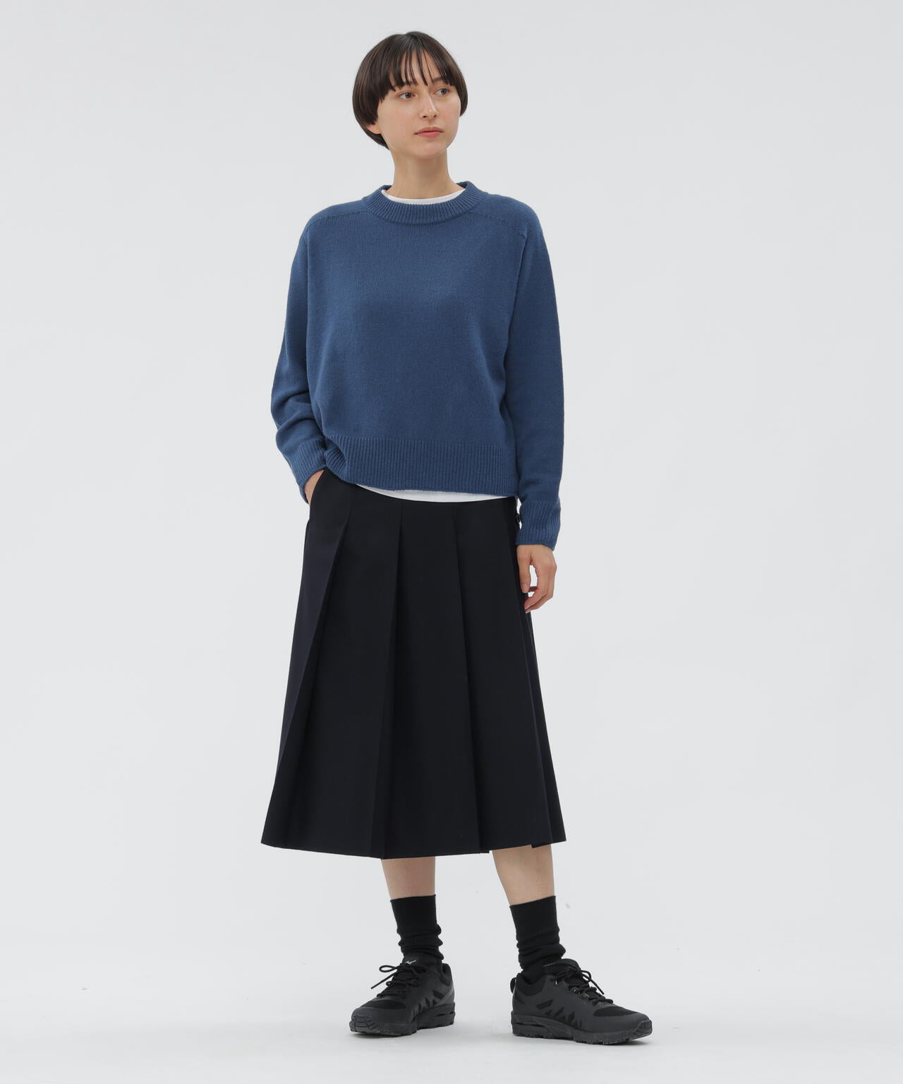 FLANNEL WOOL SKIRT | MARGARET HOWELL（マーガレット・ハウエル
