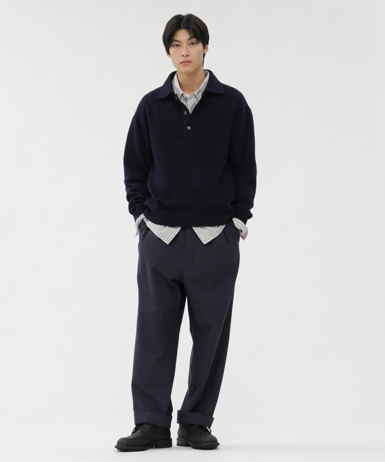WOOL COTTON DRILL TROUSERS | MARGARET HOWELL（マーガレット
