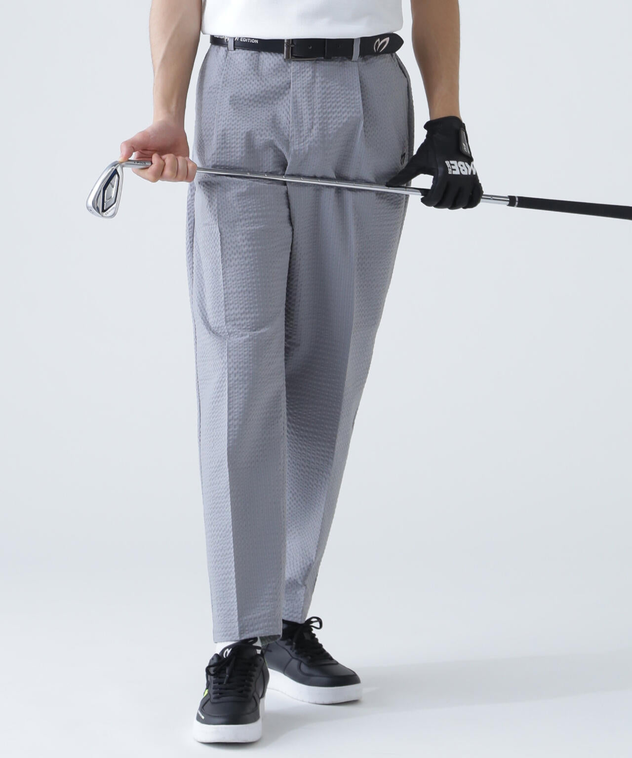 マスターバニーエディション グレー キルティングパンツ MASTER BUNNY