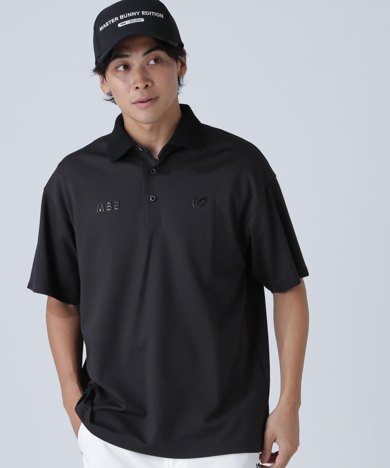 Ry/Nyスムース半袖ポロシャツ | MASTER BUNNY EDITION（マスターバニー