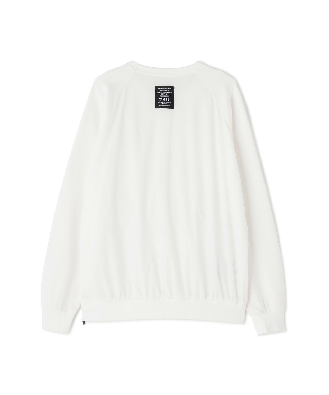 マスターバニーエディション モックネック L相当 ストレッチ 白 手洗い