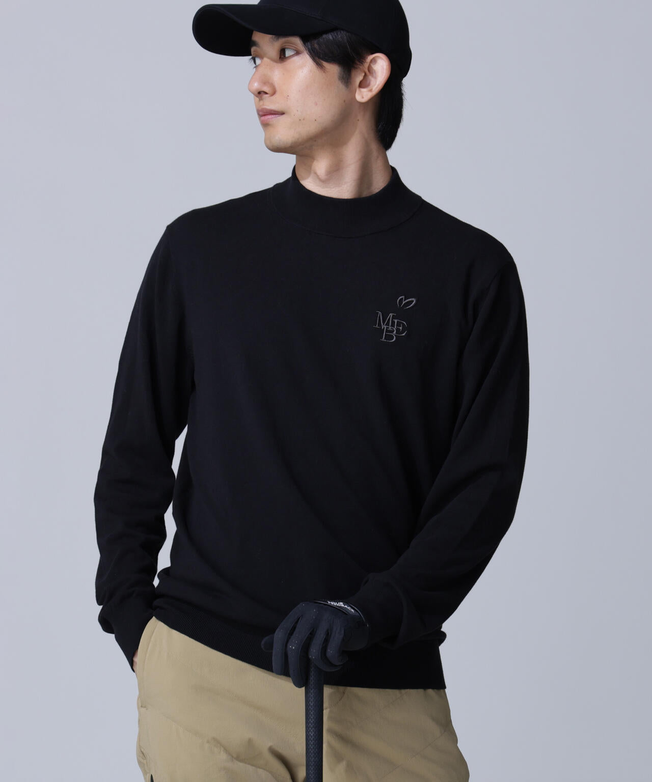 岩井ツインズコラボカラーあり】ハイネックニットプルオーバー