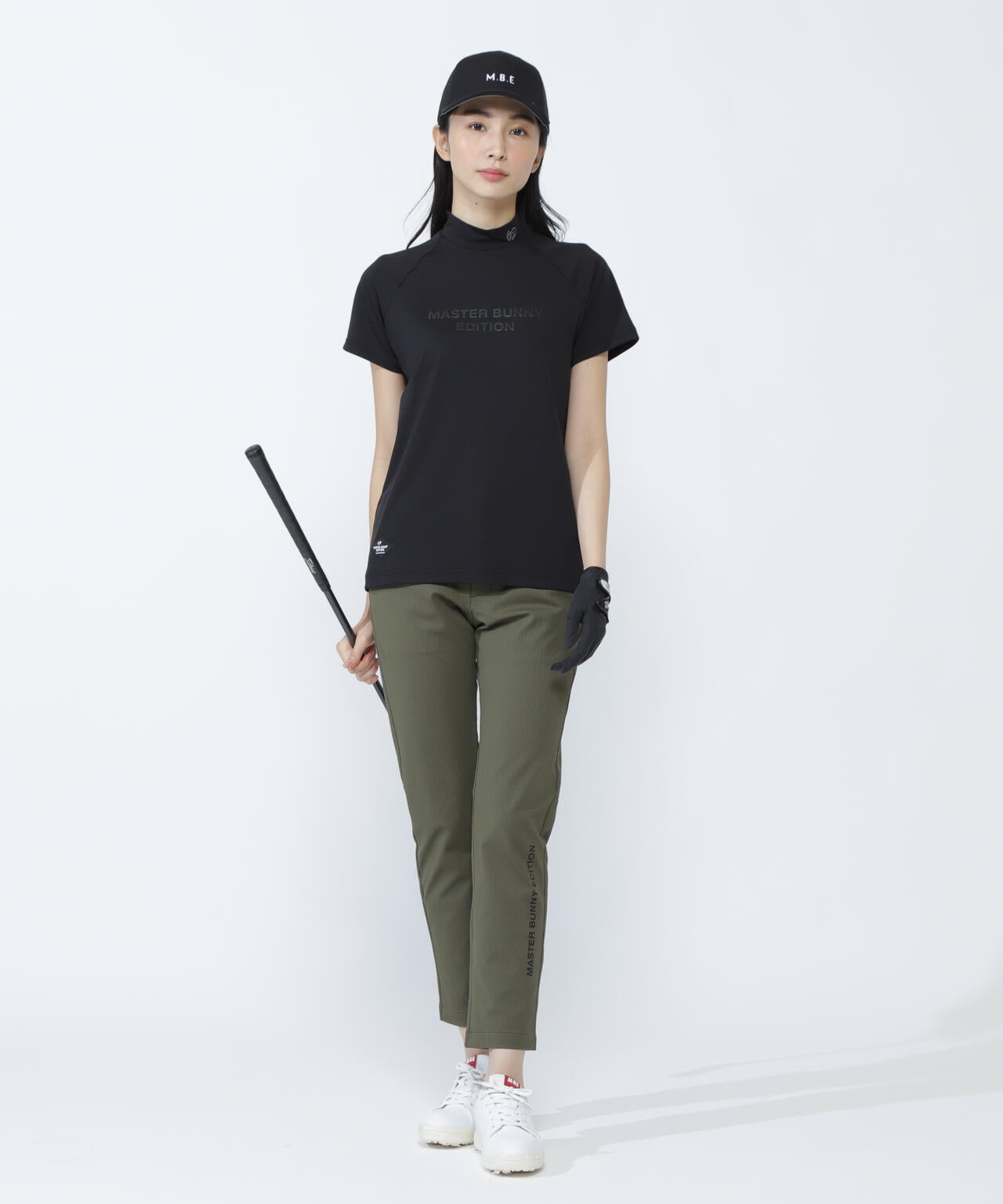 ブリスターストレッチ半袖ハイネックカットソー | MASTER BUNNY