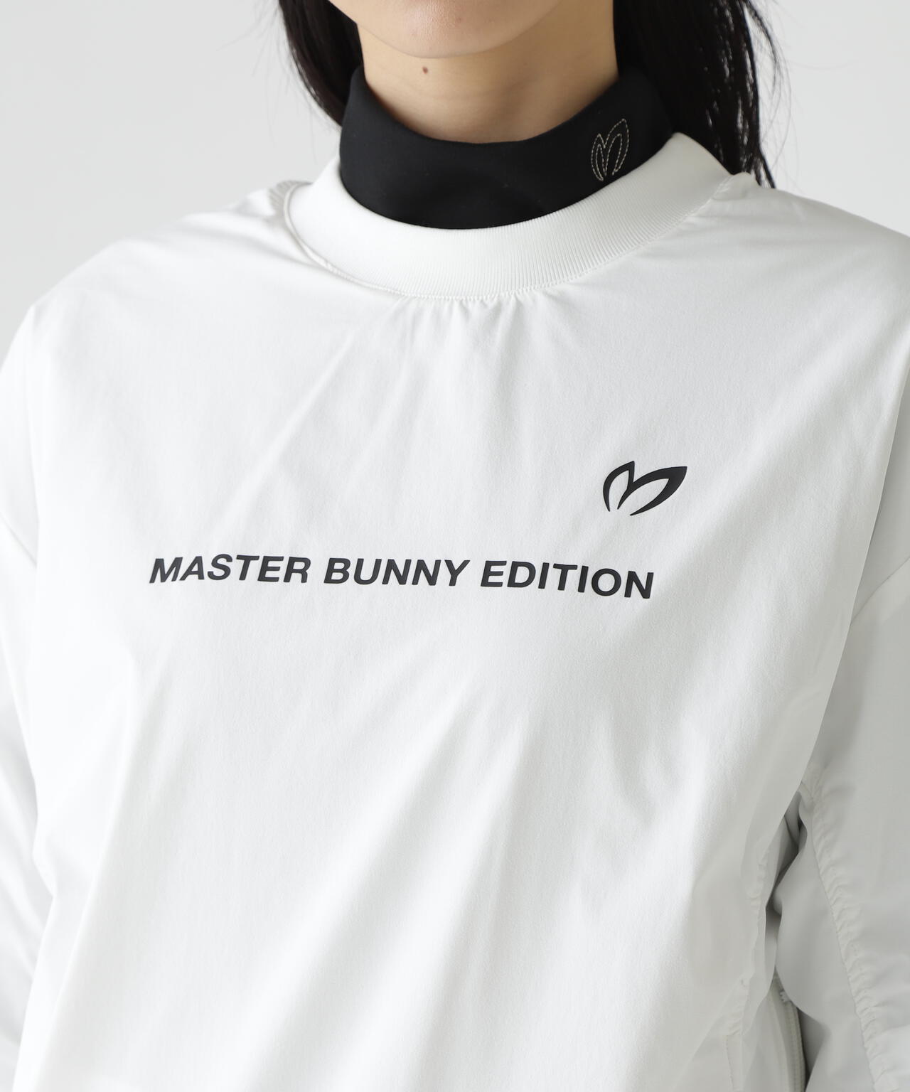 ナイロンストレッチクルーネックプルオーバー | MASTER BUNNY EDITION