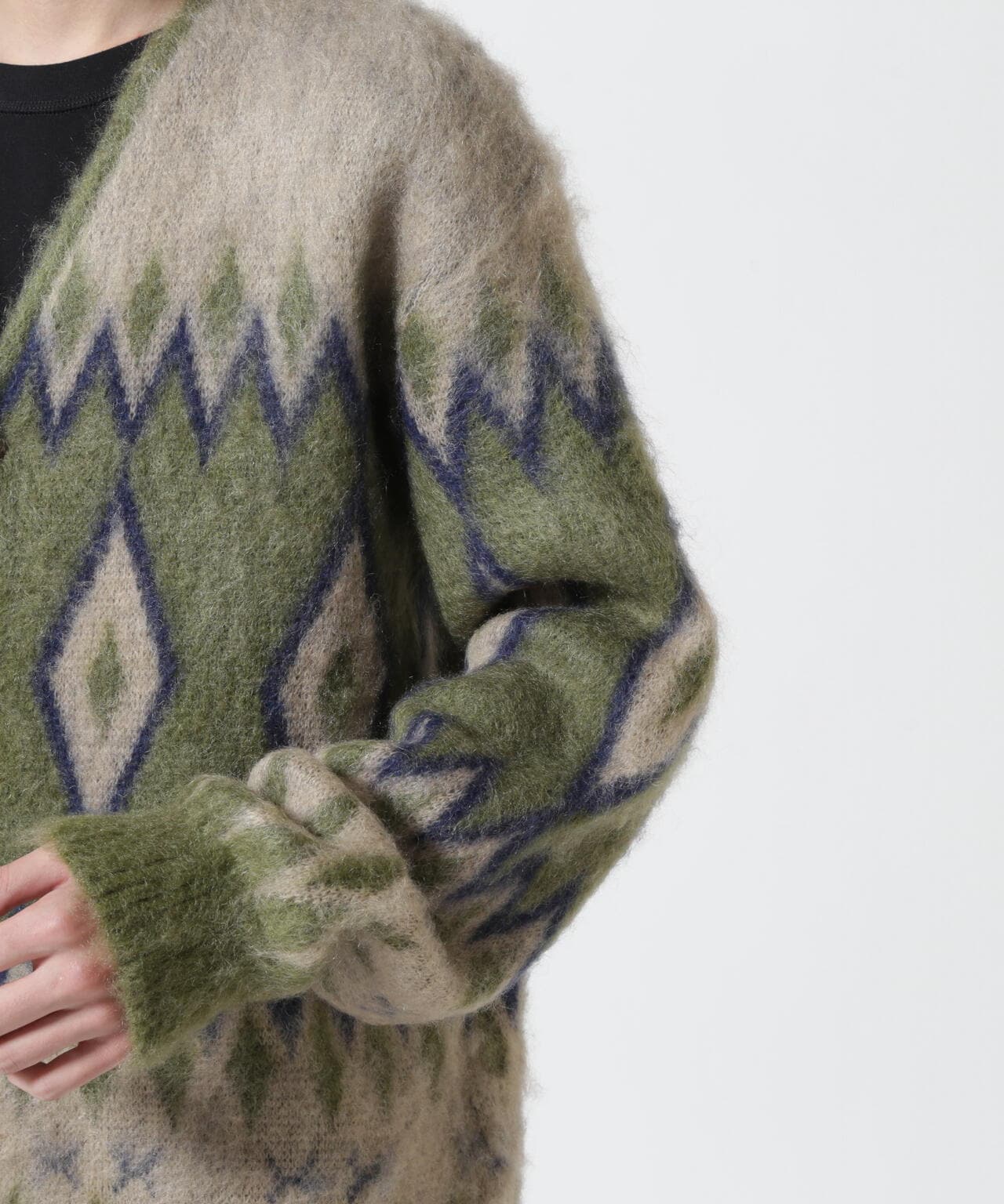 NEEDLES(ニードルズ) Mohair Cardigan - Diamond | B'2nd（ビー