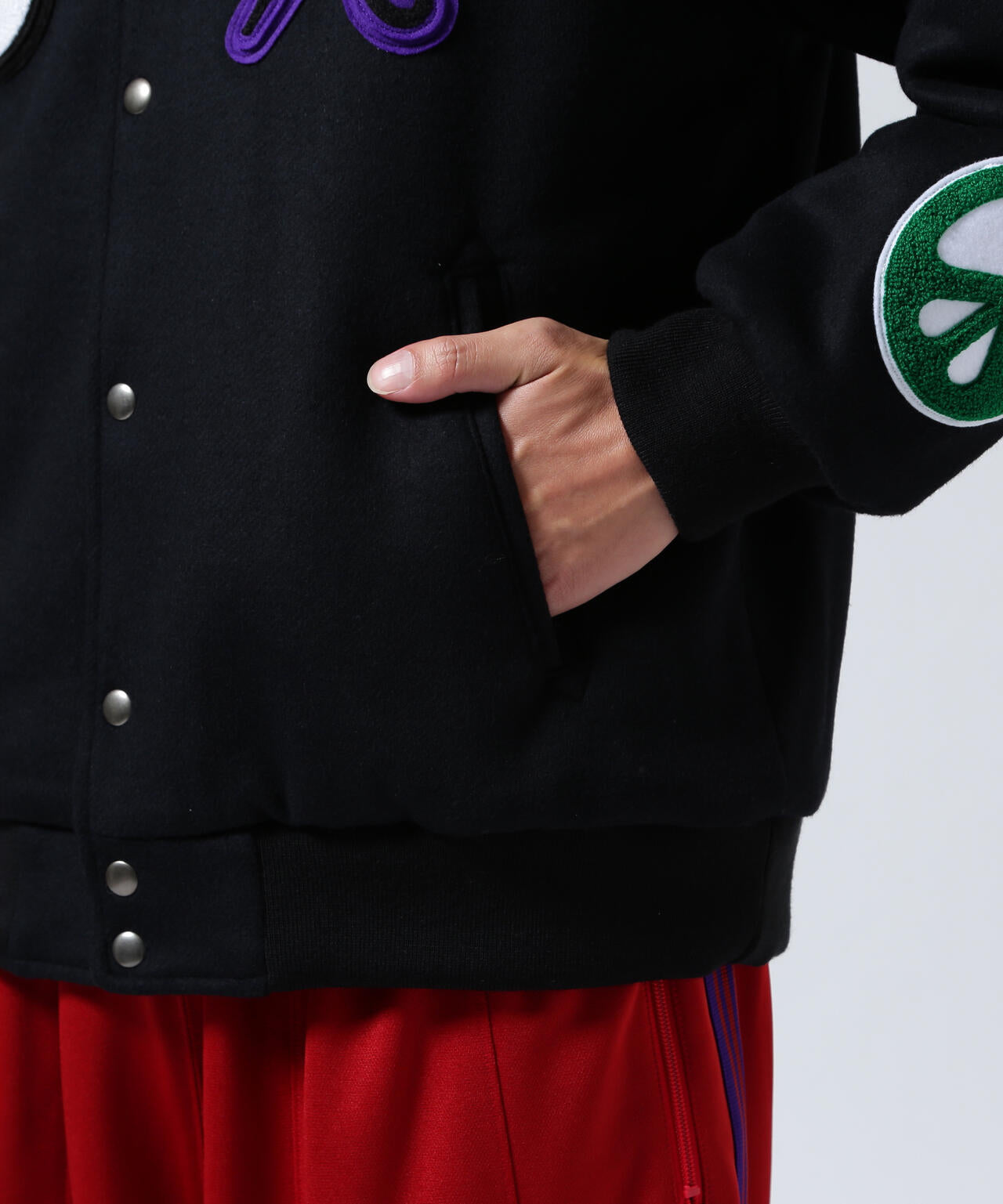 Nòma x Needles Patch Varsity Jacket | B'2nd（ビーセカンド