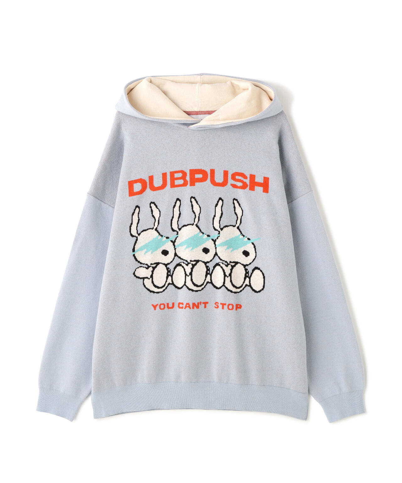 TAIN DOUBLE PUSH/タインダブルプッシュ/Exc. KNIT HOODIE | ROYAL