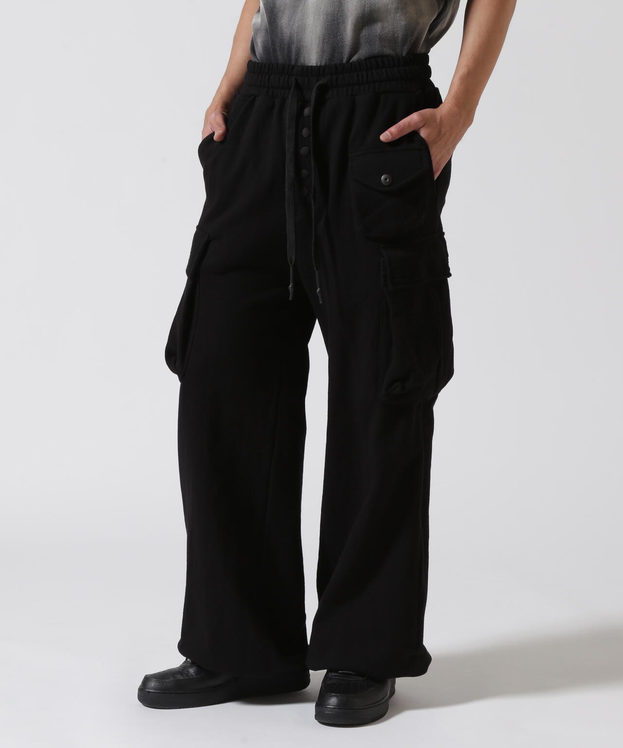 KMRii/ケムリ/Sweat Wide Cargo Pants | ROYAL FLASH（ロイヤル