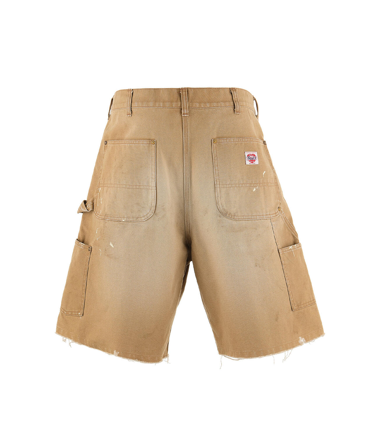 SAINT MICHAEL/セントマイケル/DOUBLE KNEE SHORTS BEIGE | ROYAL