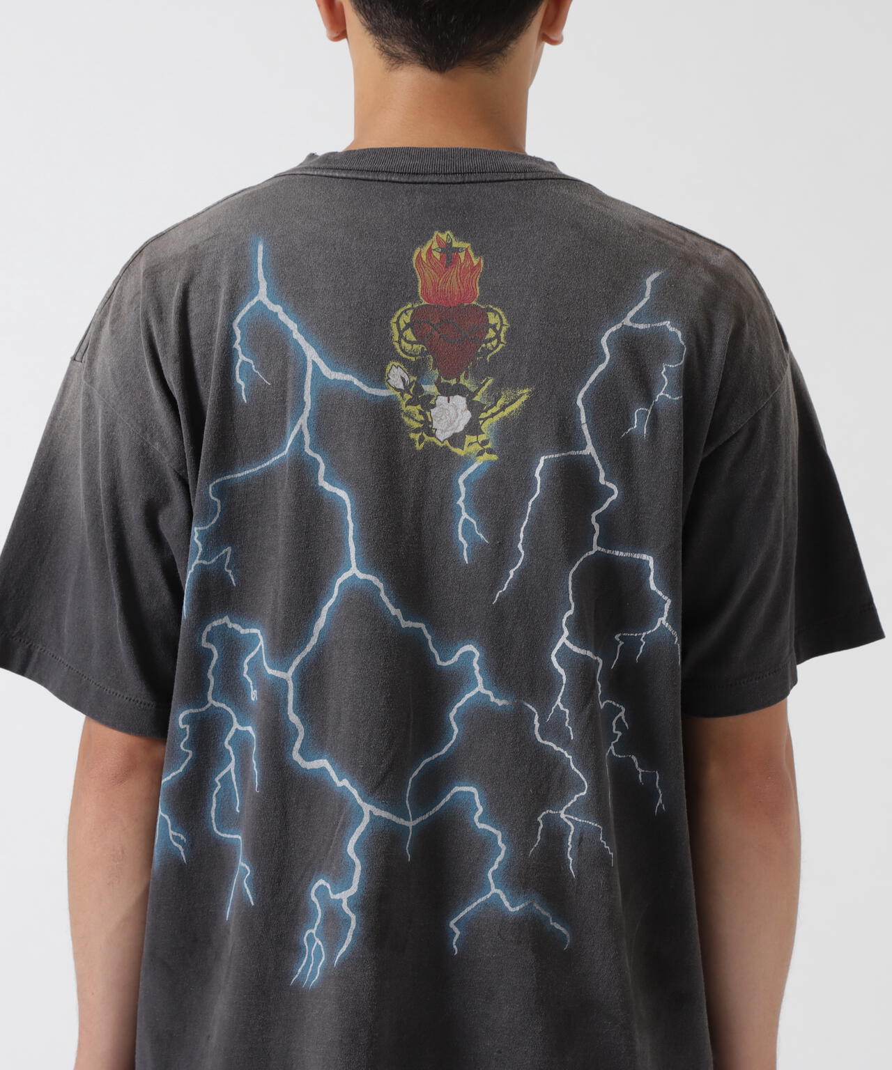 SAINT MICHAEL/セントマイケル/SS TEE MARIA BLACK | ROYAL FLASH