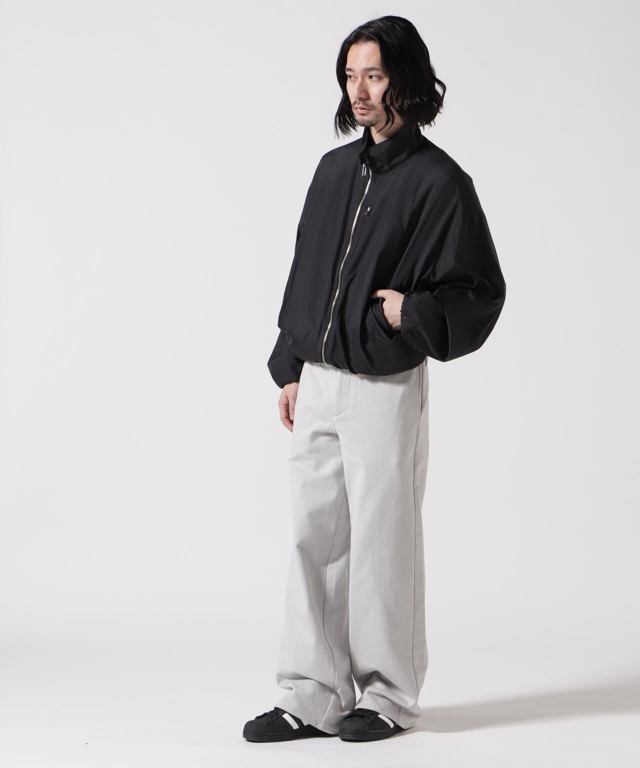 BIBLIOTHERK/ビブリオテーク/DRAPED TRACK SUIT | GARDEN（ガーデン