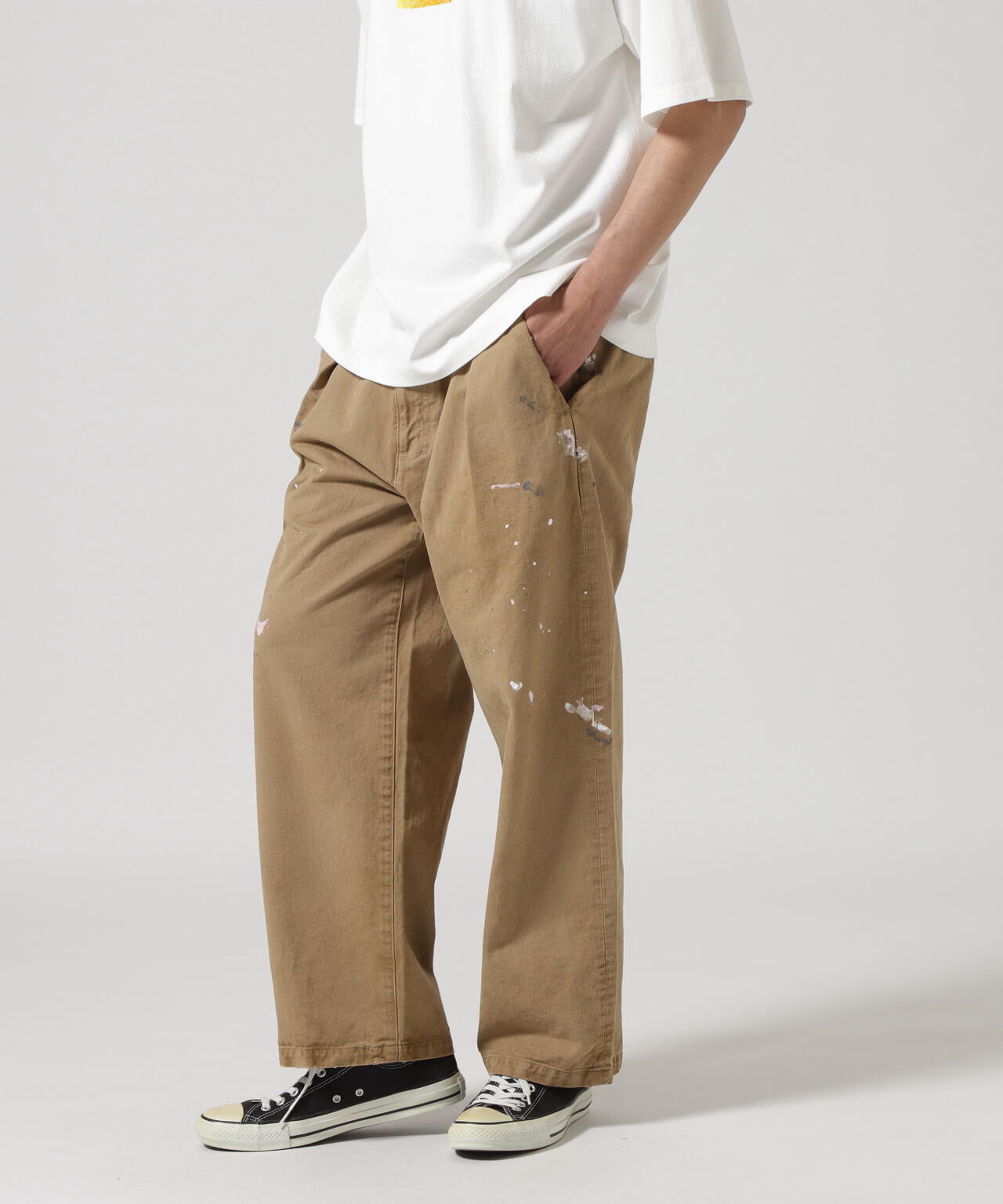 ANCELLM/アンセルム/PAINT CHINO TROUSERS | GARDEN（ガーデン