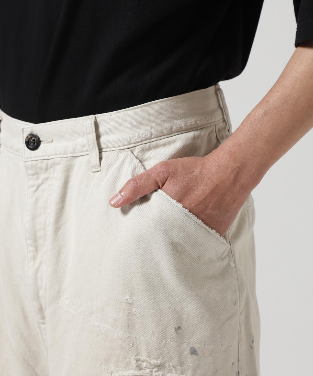 ANCELLM/アンセルム/REMAKE WIDE CHINO TROUSERS | GARDEN（ガーデン