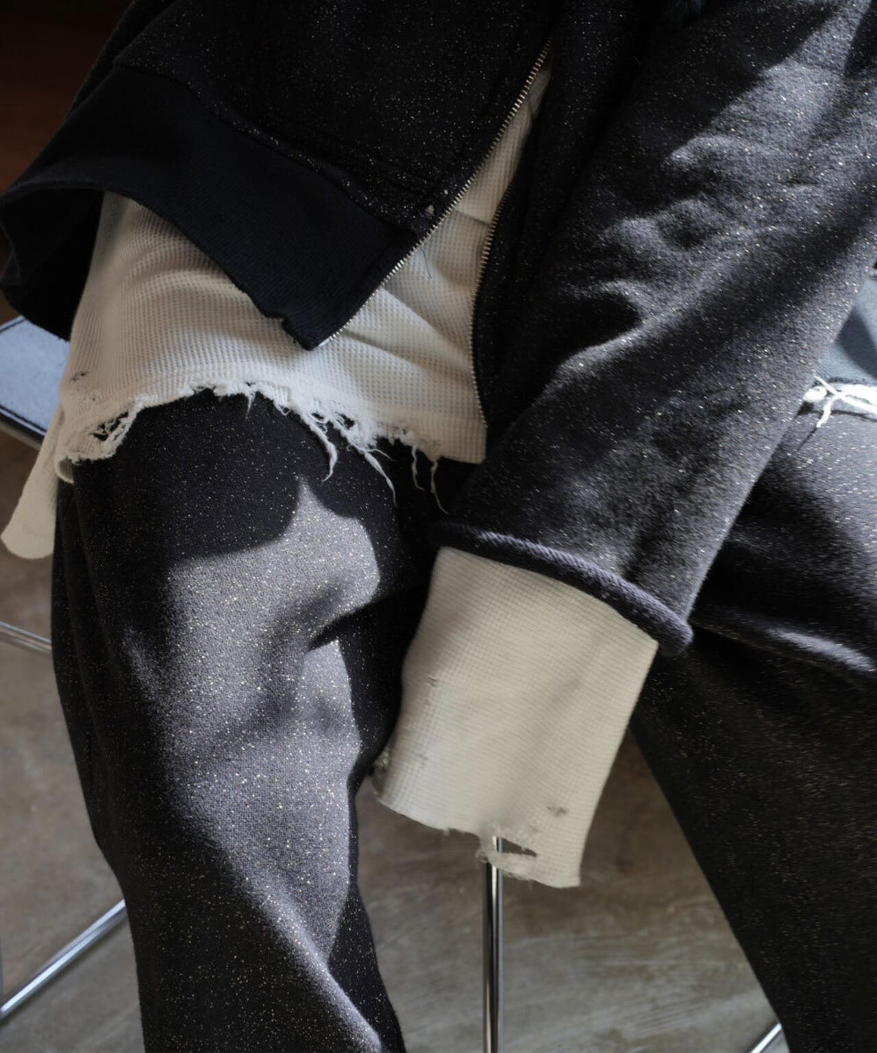 ANCELLM/アンセルム/DAMAGE SWEAT PANTS EX | GARDEN（ガーデン