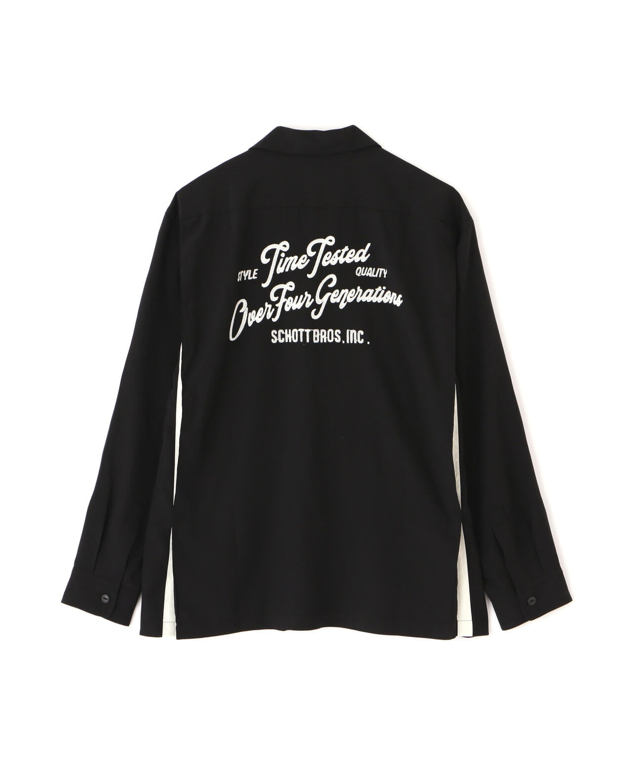 BOWLING LS SHIRT/ボーリング ロングスリーブシャツ | Schott