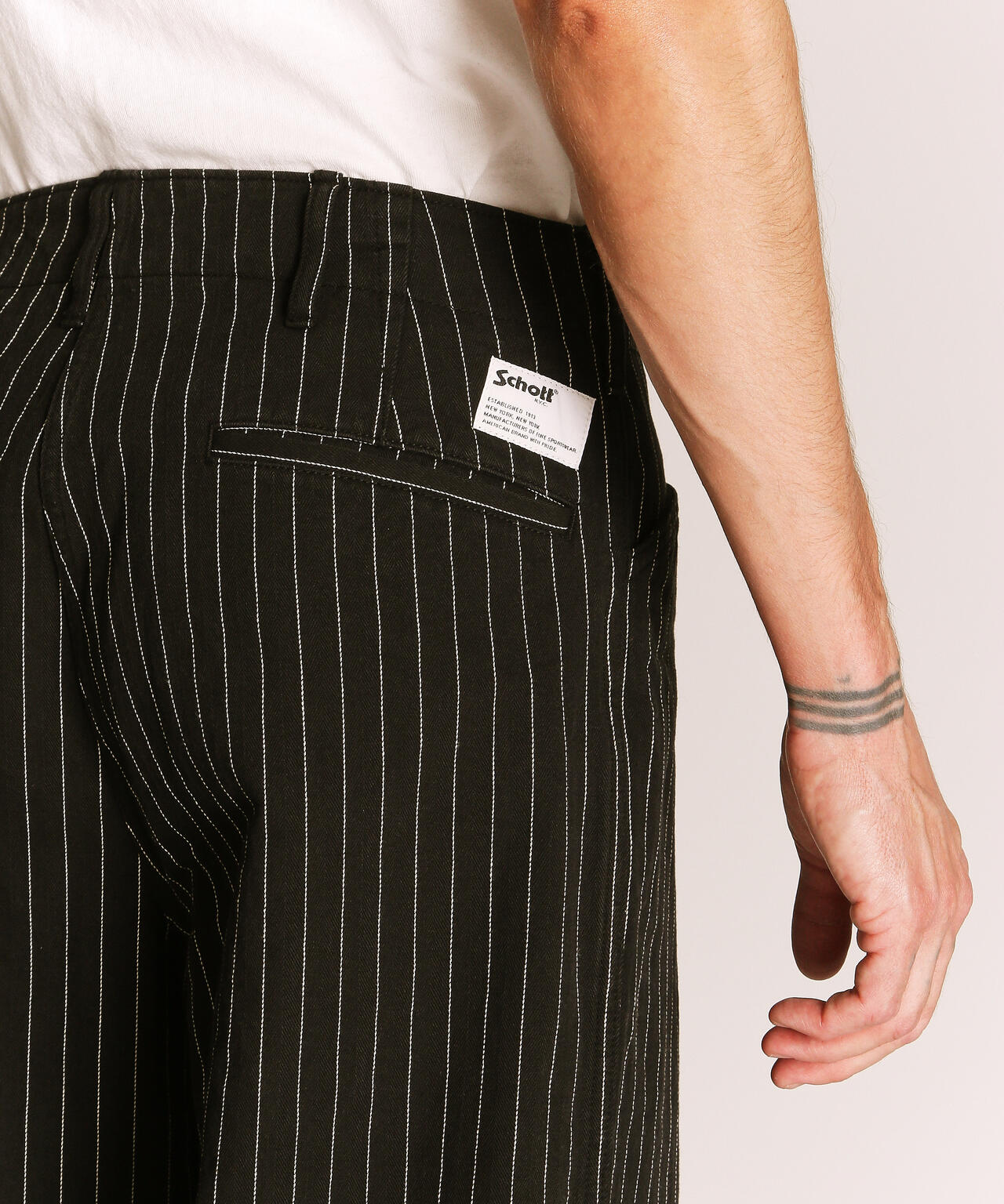 STRIPE FRISCO PANTS/ストライプ フリスコパンツ | Schott（ショット