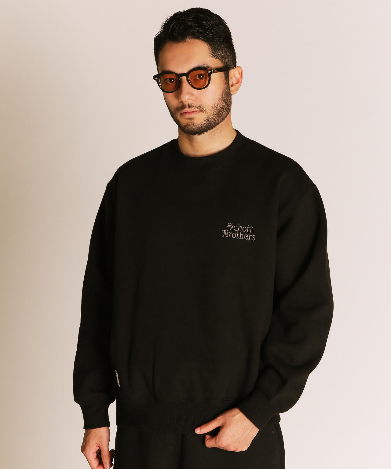 B.S. CREW SWEAT/ブラックシープ クルーネック スウェット | Schott