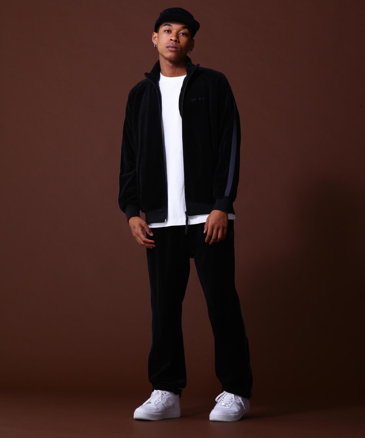 COLLECTION》VELOUR TRACK JACKET /ベロア トラック ジャケット