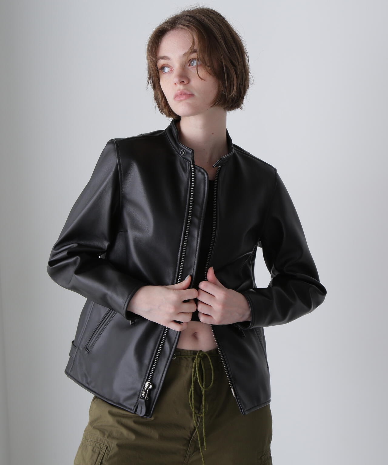 AVIREX バッファローレザー ライダースジャケット サイズM AVIREX