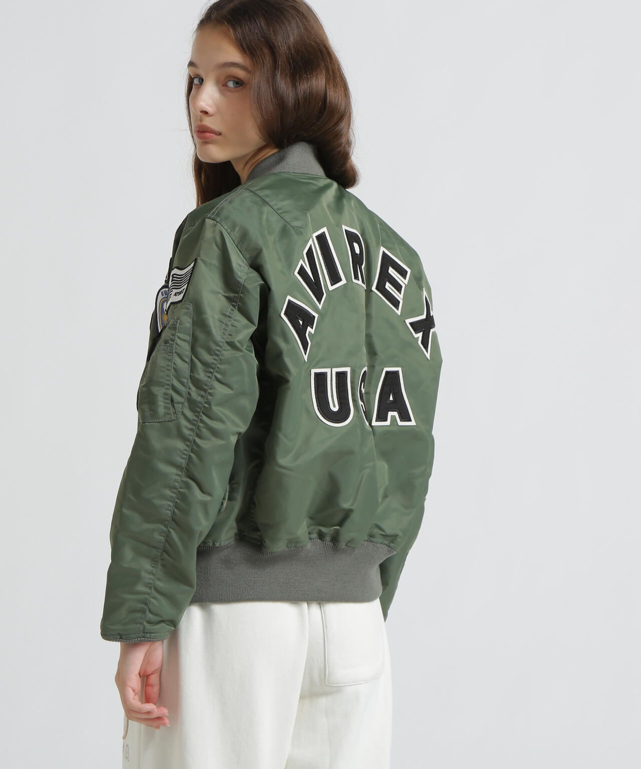 AVIREX × ATEEZ / REVERSIBLE MA-1 | AVIREX（アヴィレックス