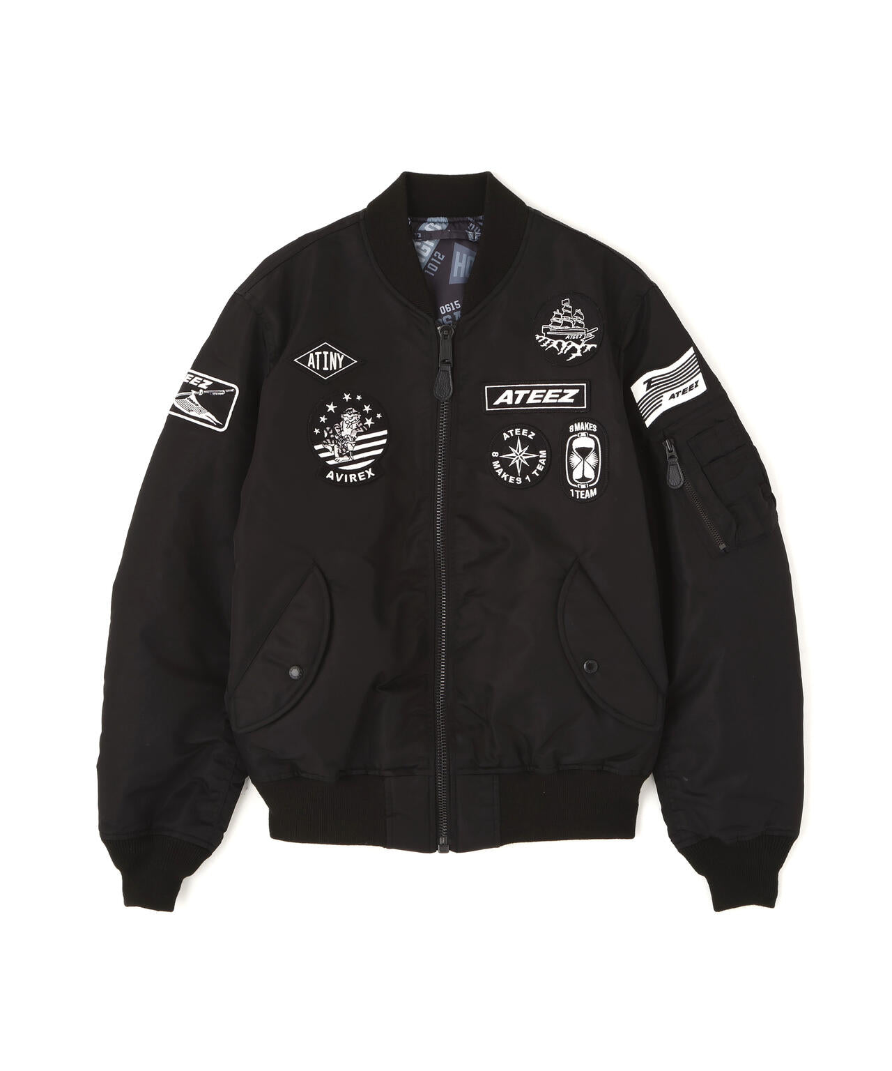 AVIREX × ATEEZ / REVERSIBLE MA-1 | AVIREX（アヴィレックス
