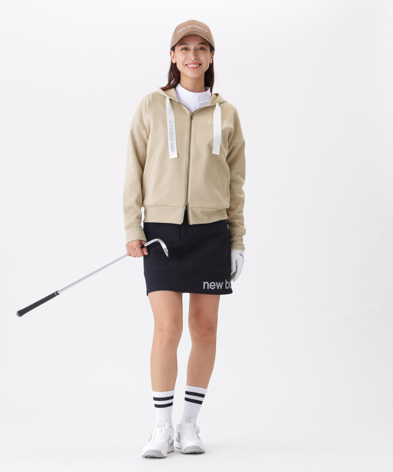 スウェット フルジップ フーディー (WOMENS) | new balance golf