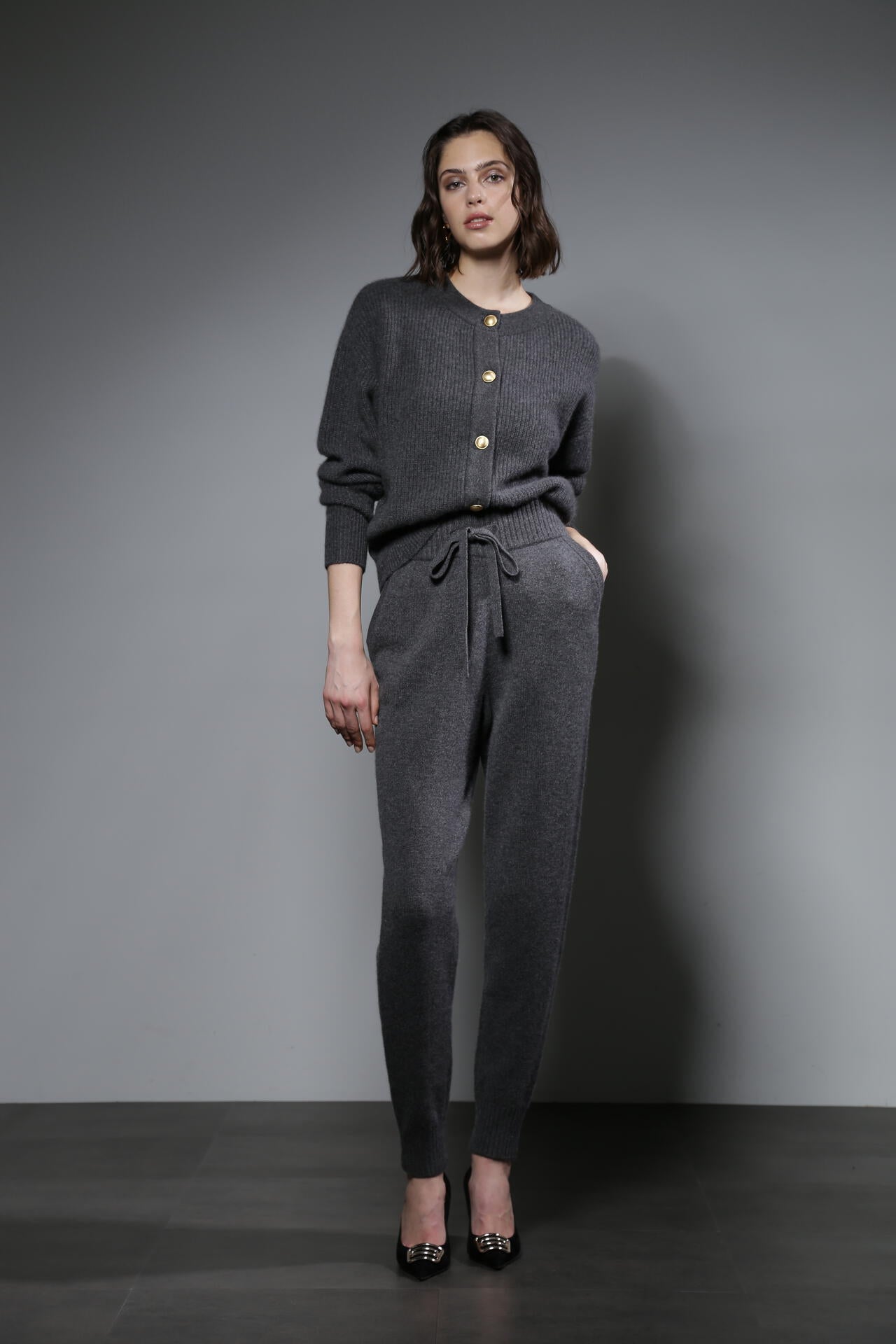 カシミヤニットジョガーパンツ_ | Alunc（アルン） ｜【公式】通販mix